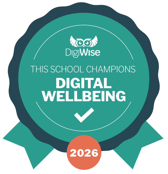DigiWise seal: This school champions digital wellbeing, 2026